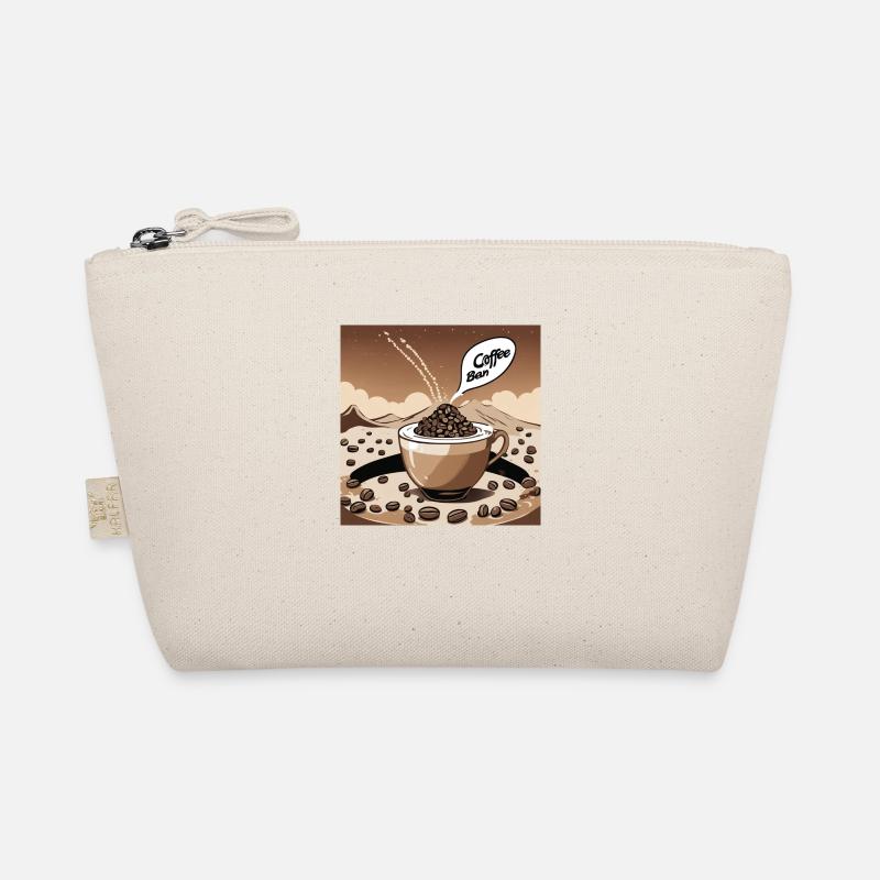 Coffee Bean Art Organic Pouch