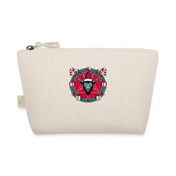 Goat Christmas Symbol - Organic Pouch - nature - Front