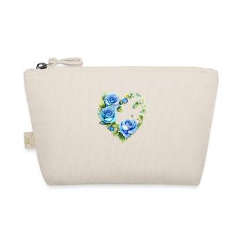 Valentine's Day Wedding Mother's Day Love Engagement - Organic Pouch - nature - Front