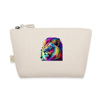 Lion Portrait - Organic Pouch - nature - Front