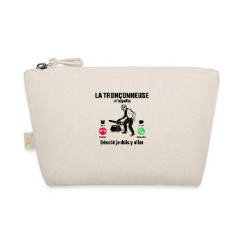 la tronçonneuse m'appelle désolé je dois y aller - Trousse biologique - nature - Devant