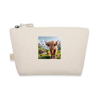 Une jolie vache Highland debout avec d’autres - Trousse biologique - nature - Devant