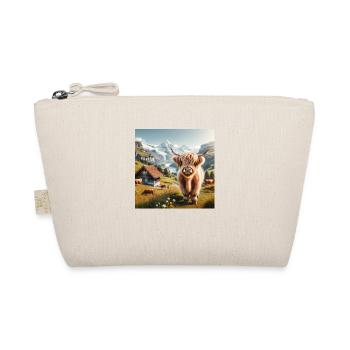 Vache Highland mignonne, douce et moelleuse - Trousse biologique - nature - Devant