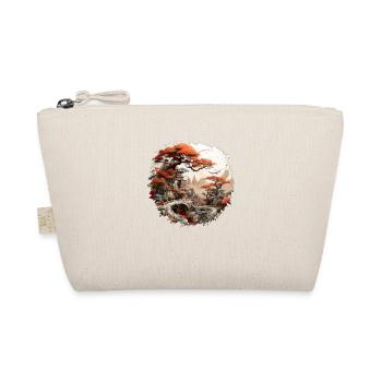 Japanese Pictorial Art - Organic Pouch - nature - Front