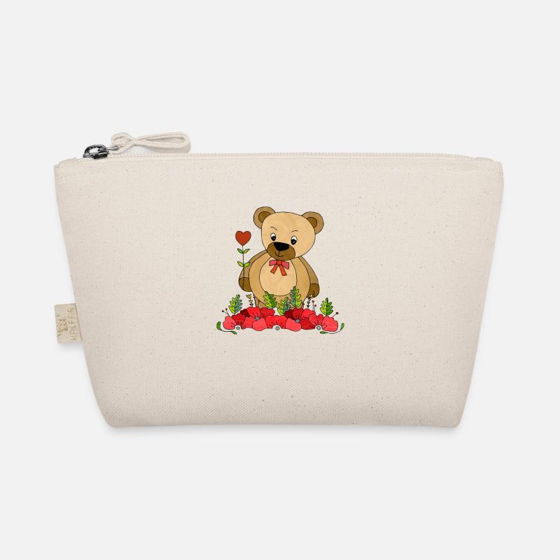 Teddy bear Organic Pouch