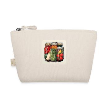 Mason Jars Vegetables Autumn Harvest - Organic Pouch - nature - Front