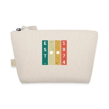 Birthday 74 - Organic Pouch - nature - Front