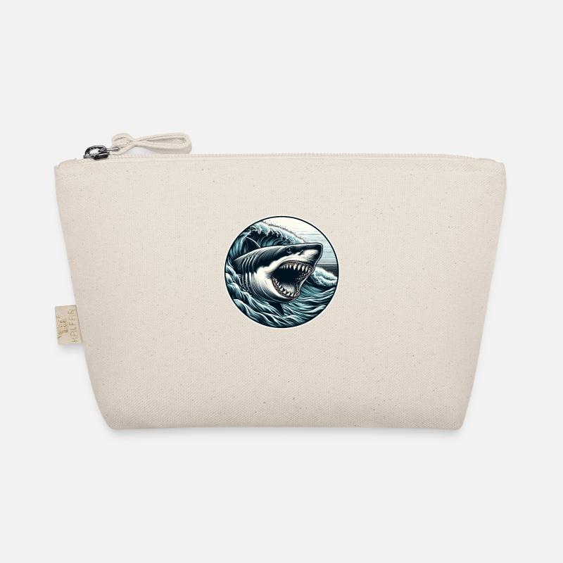 Great white shark Organic Pouch