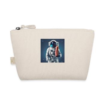 Sausage Astronaut - Organic Pouch - nature - Front