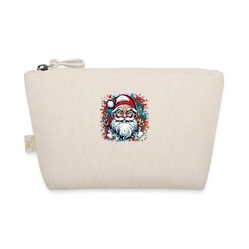Père Noël Père Noël Chapeau Rouge Barbe Blanche - Trousse biologique - nature - Devant