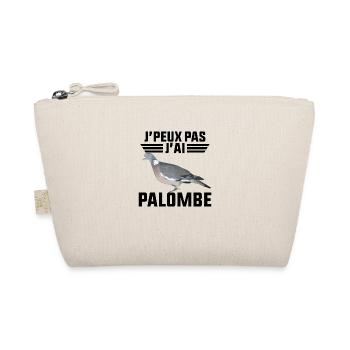 Je peux pas j'ai palombe - idée cadeau chasse - Trousse biologique - nature - Devant