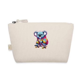 Stylized illustration of a cute koala - Organic Pouch - nature - Front