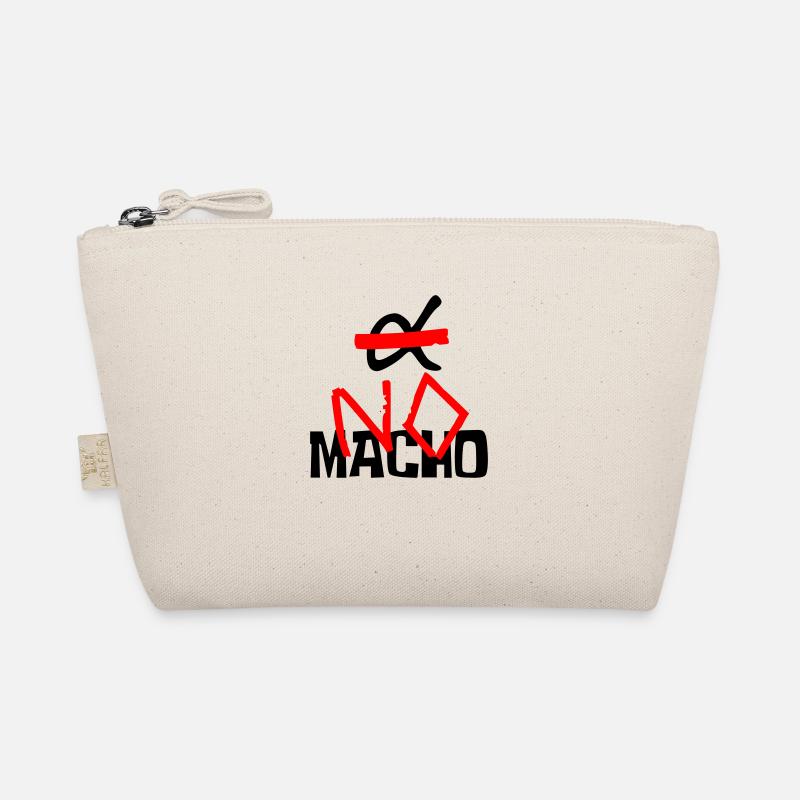 NO Macho (logo and text) Trousse biologique
