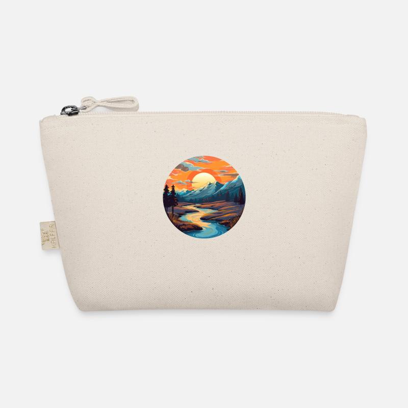 Dreamscape river Organic Pouch