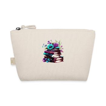Buch Lesen Bücher Leser Geschenk Buchliebhaber - Bio-Täschchen - Natur - Vorne