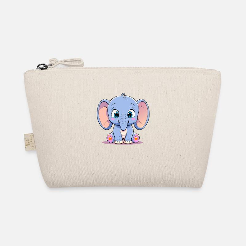 éléphant mignon Trousse biologique