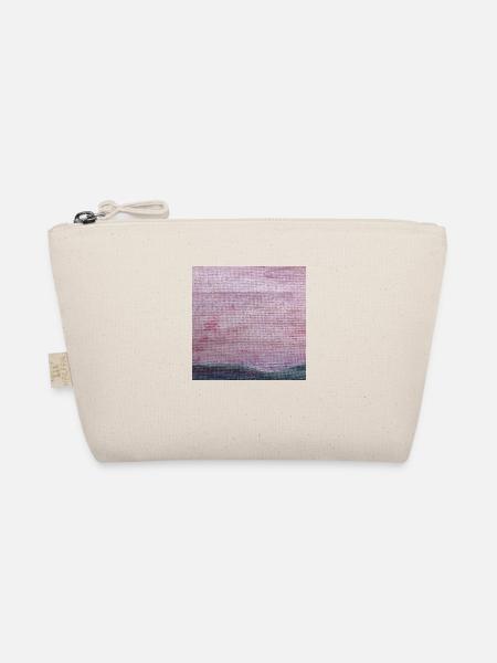 Abstrakter Rosa Himmel - Bio-Täschchen - Natur