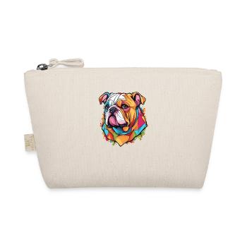 English Bull Dog - Organic Pouch - nature - Front