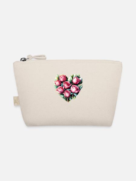 Blume Garten Blumen Hobbygärtner Gärtner Geschenk - Bio-Täschchen - Natur - Vorne