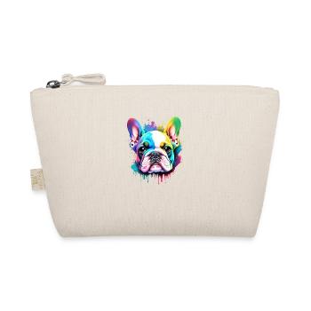 Bulldog Mastiff Dog Owner Dog Dogs - Organic Pouch - nature - Front