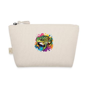Leopard Frog - Organic Pouch - nature - Front