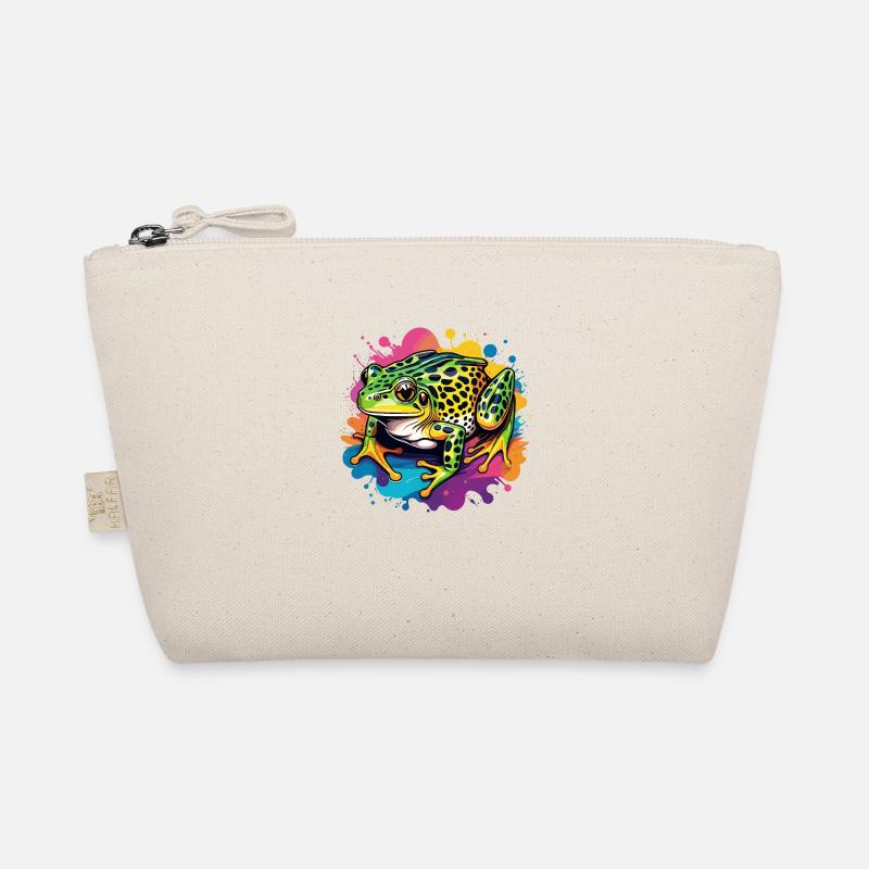 Leopard Frog Organic Pouch