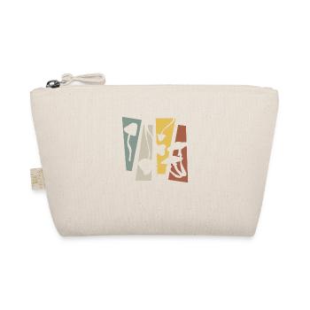 Vintage Retro Mushrooms - Organic Pouch - nature - Front