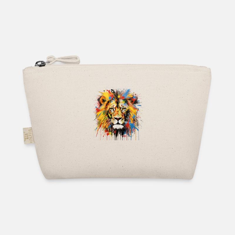 Grafitti Lion Organic Pouch