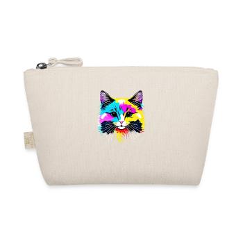 Hauskatze Katze Perserkatze Katzenbesitzer Kater - Bio-Täschchen - Natur - Vorne