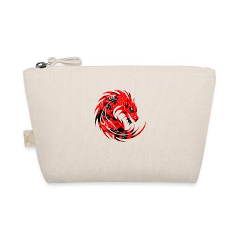 Fantasy Dragon Anime Dragon Head Mythical reptile - Organic Pouch - nature - Front