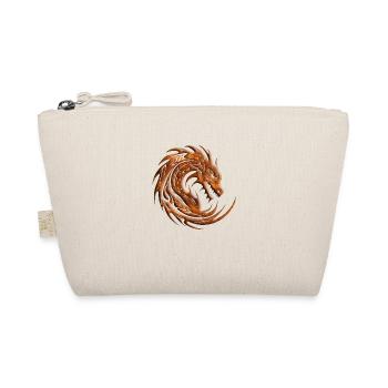 Fantasy Dragon Anime Dragon Head Mythical reptile - Organic Pouch - nature - Front