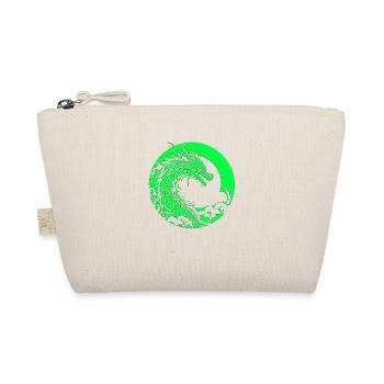 Fantasy Dragon Anime Dragon Head Mythical reptile - Organic Pouch - nature - Front