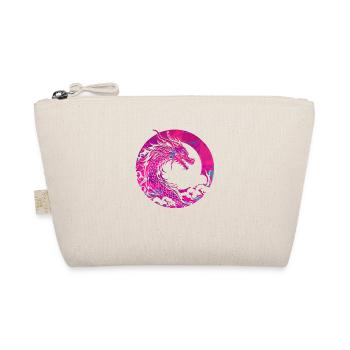 Fantasy Dragon Anime Dragon Head Mythical reptile - Organic Pouch - nature - Front