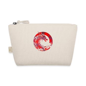 Fantasy Dragon Anime Dragon Head Mythical reptile - Organic Pouch - nature - Front
