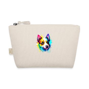 Hundehalter Hund Yorkshire Terrier Hundewelpe - Bio-Täschchen - Natur - Vorne