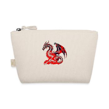 Fantasy Dragon Anime Dragon Head Mythical reptile - Organic Pouch - nature - Front