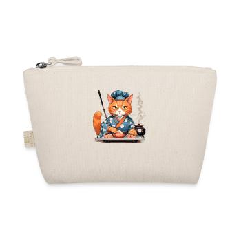 Sushi Cat - Organic Pouch - nature - Front