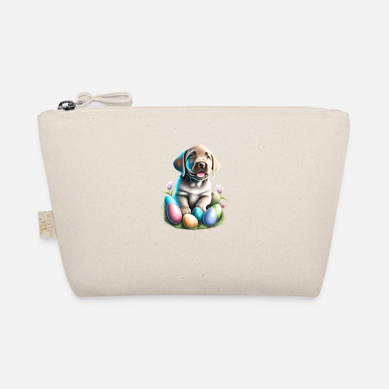 Labrador Retriever Easter Easter Eggs Dog Puppy Organic Pouch