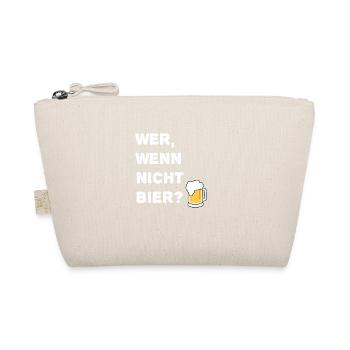Bier wer wenn nicht bier - Bio-Täschchen - Natur - Vorne