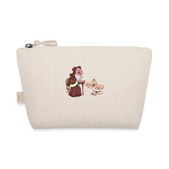 Father Time With New Years Baby - Organic Pouch - nature - Front