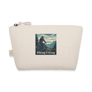 Biking Viking - Organic Pouch - nature - Front