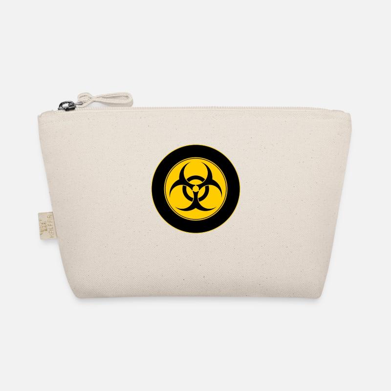Mod Biohazard sign Organic Pouch
