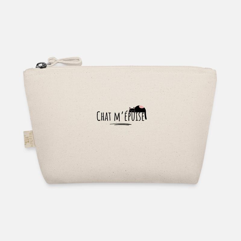 chat m épuise- idée cadeau chat drôle cadeau Trousse biologique