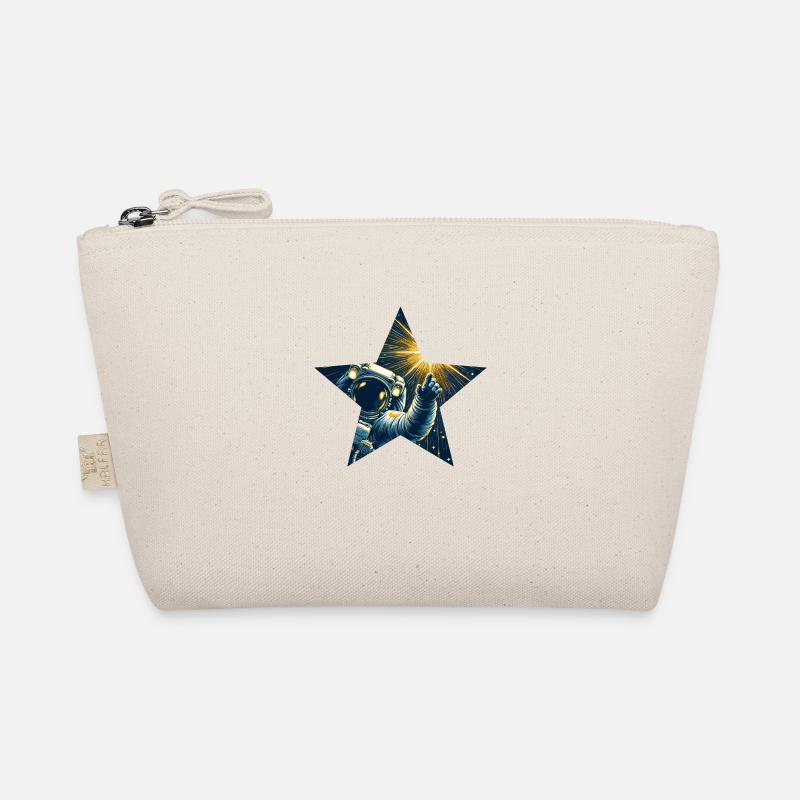 Astronaut’s Star Art: Space Exploration! Organic Pouch