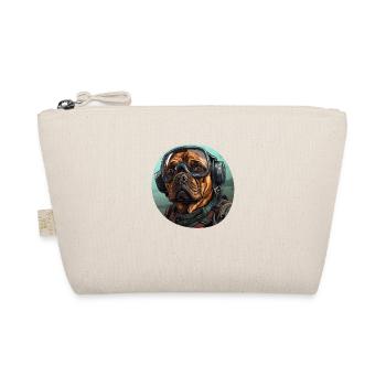 Pug Pilot - Organic Pouch - nature - Front