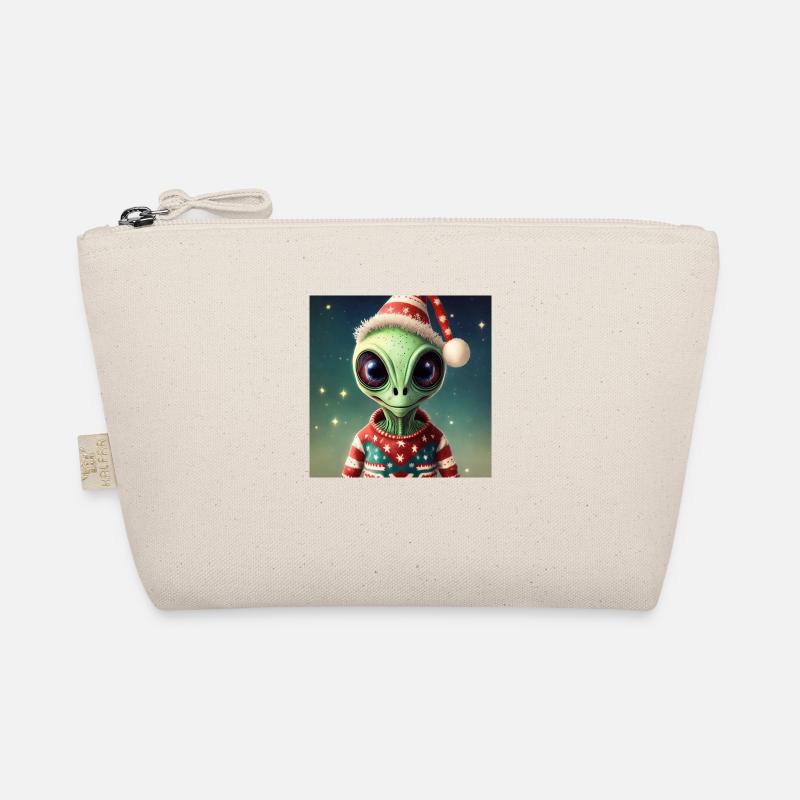 extraterrestre portant un pull de Noël moche Trousse biologique
