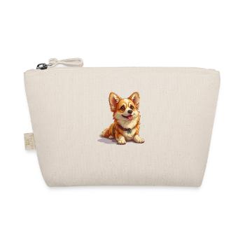 Mignon petit chien - Trousse biologique - nature - Devant