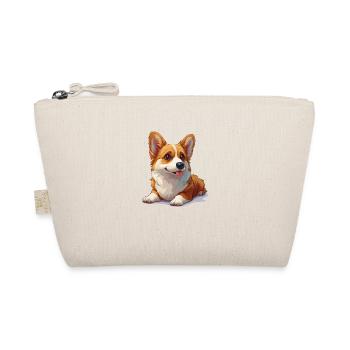 Mignon petit chien - Trousse biologique - nature - Devant