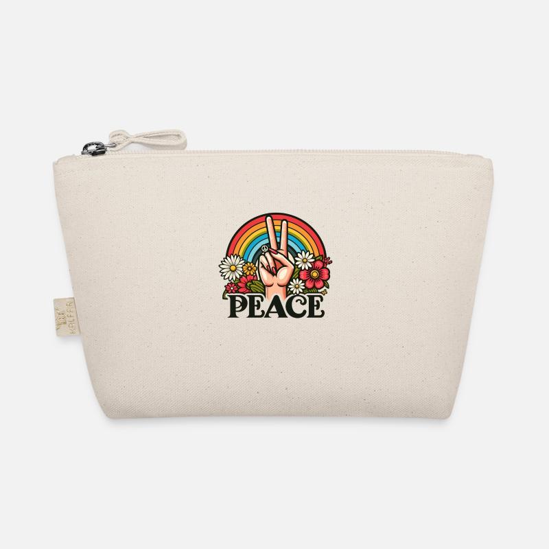 Peace sign Organic Pouch