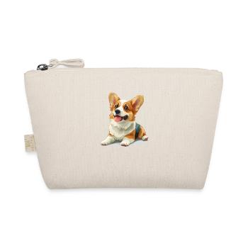 Mignon petit chien - Trousse biologique - nature - Devant